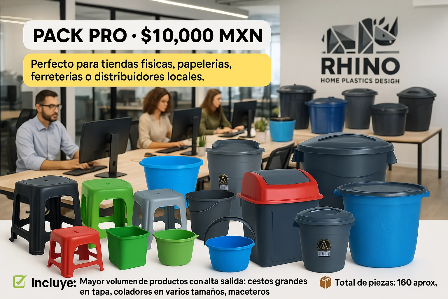 🟡 PACK PRO – $10,000 MXN